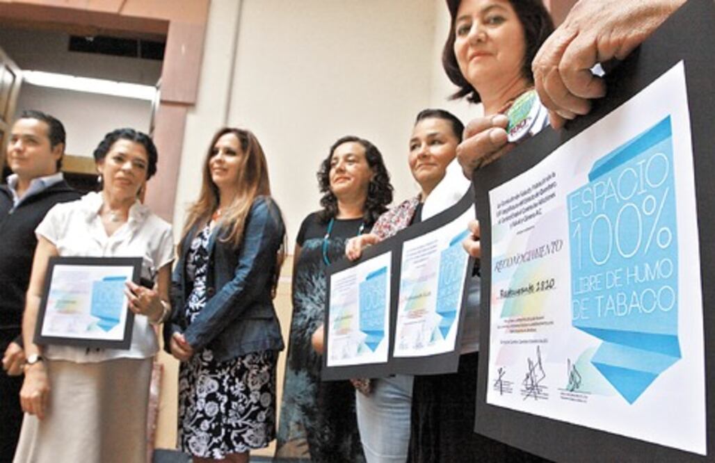 Libres de tabaco, seis restaurantes