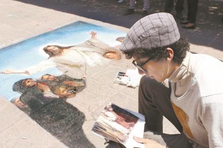 Una probadita del festival Madonnari  