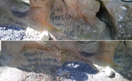 Familia firma "Piedra del Elefante" y la daña; tenía miles de años de existencia