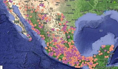 Trazan geografía del feminicidio 