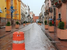 Precipitaciones frenan actividad comercial en Querétaro
