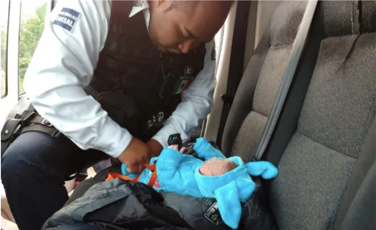 Abandonan a recién nacida en una caja de cartón en Morelia