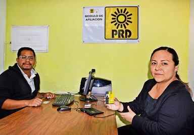 Arranque de afiliación al PRD, desangelado