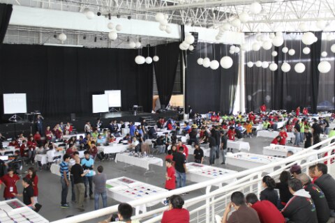 Celebran concurso de robótica en UAQ