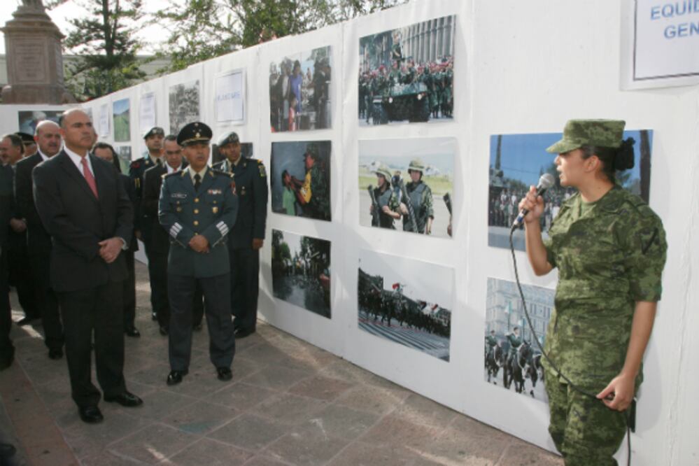 Habrá exposición de SEDENA en Plaza de Armas