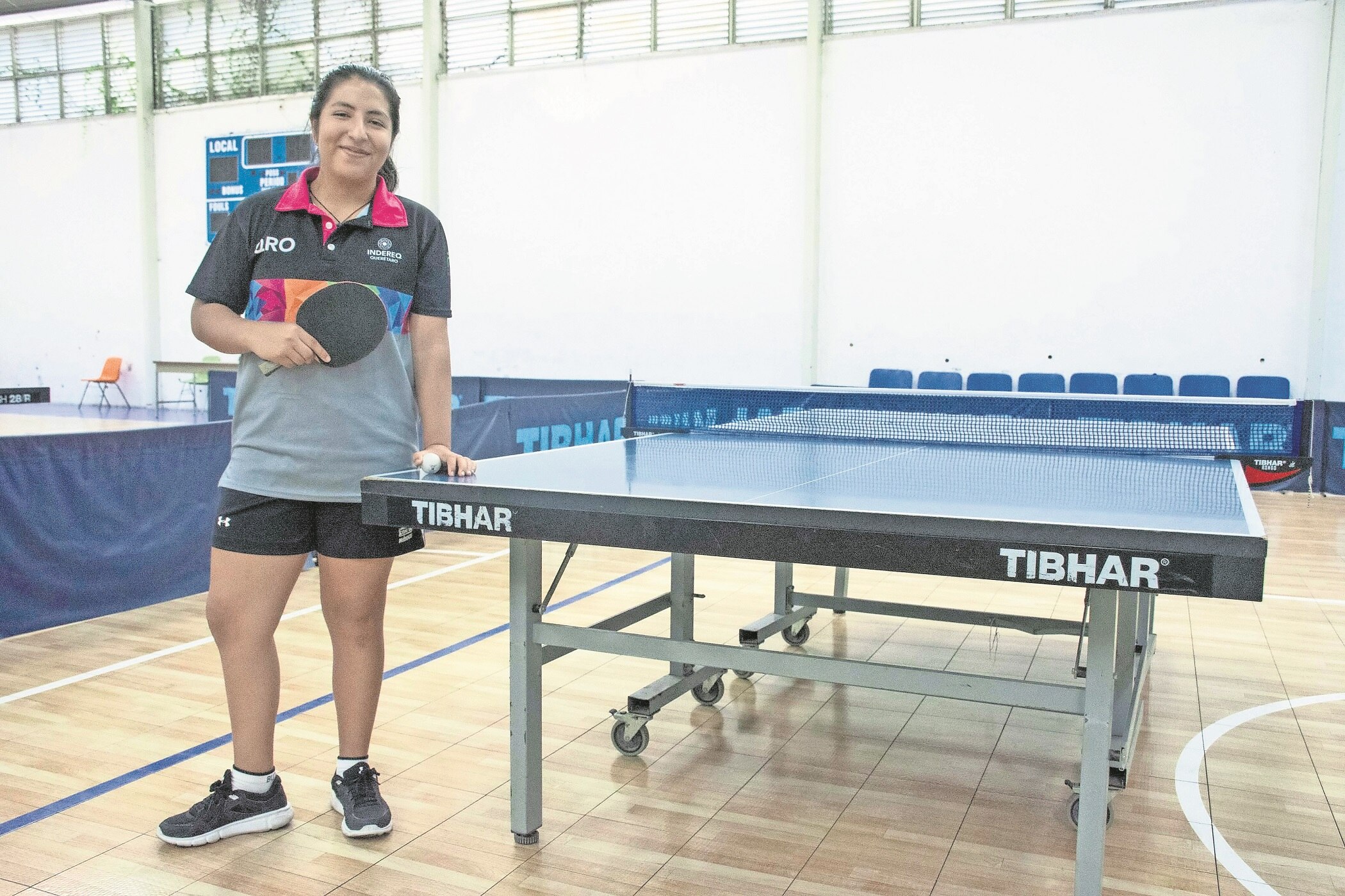 La queretana consiguió la medalla de bronce por equipos en el certamen internacional. Foto: Mitzi Olvera