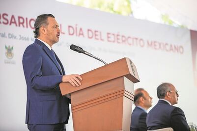 Ejército, aliado en la consolidación del estado, dice Kuri