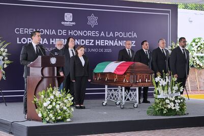 Querétaro rinde homenaje a la oficial Lorena Hernández; símbolo de valor y compromiso con la ciudad