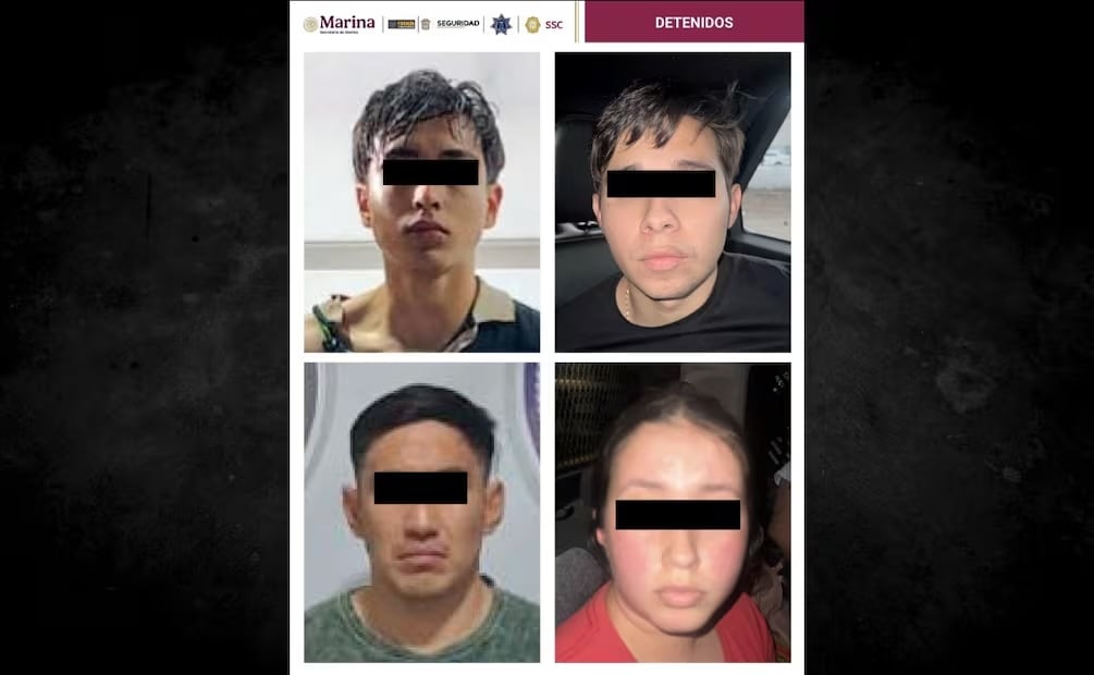 Caen cuatro por homicidio de 4 personas en Azcapotzalco. Foto: Especial