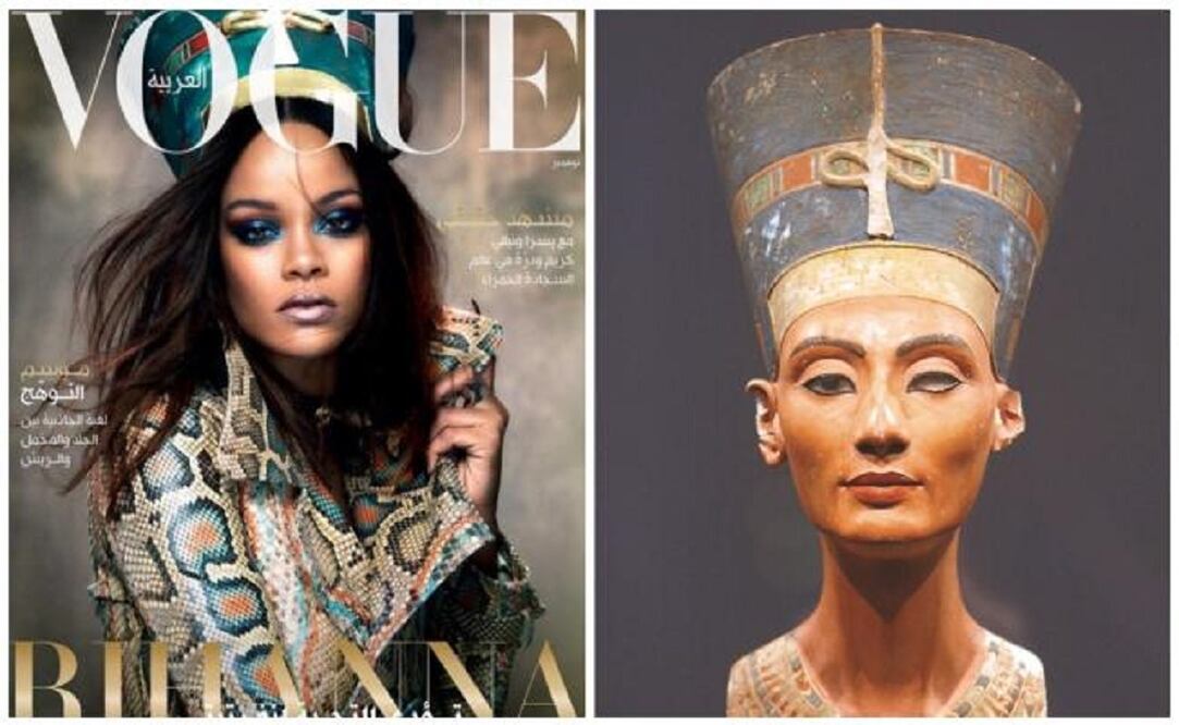 Critican a Rihanna por emular a Nefertiti (Foto: Especial Archivo El Universal)