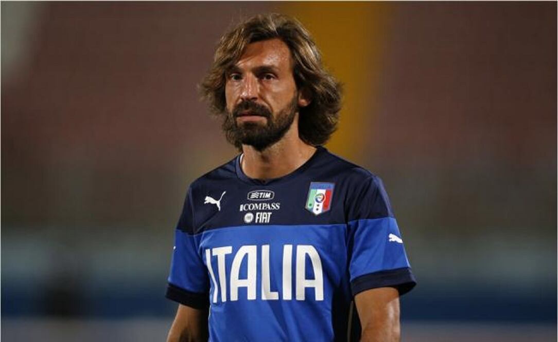 REUTERS. Andrea Pirlo en un juego con la Selección de Italia
