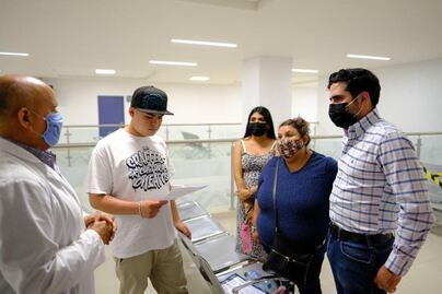 El Razor, aficionado al Atlas, vino a Querétaro para un chequeo médico