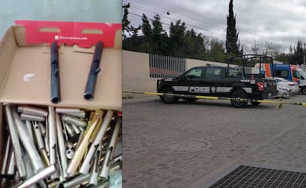 Pistola pluma, posible arma introducida a la primaria Miguel Hidalgo, donde murió un estudiante