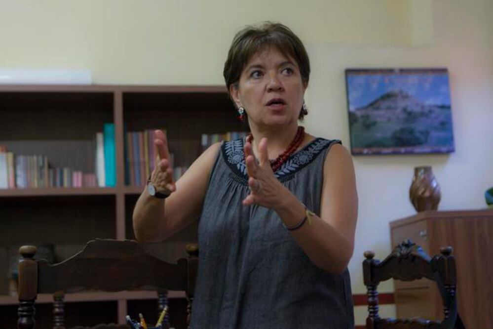 La delegada del INAH en Querétaro, Rosa María Estela Reyes, señaló que existen 60 casas con probabilidades de derrumbe en la ciudad (DEMIAN CHÁVEZ. EL UNIVERSAL)