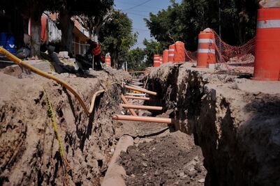 Avanza 5% rehabilitación de la calle Obreros y el dren Peñuelas en Querétaro