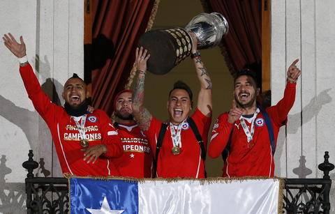 Chile festeja con su gente