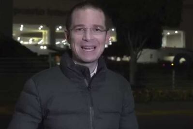 Ricardo Anaya acusa que fue recibido por "grupo de choque" en el aeropuerto