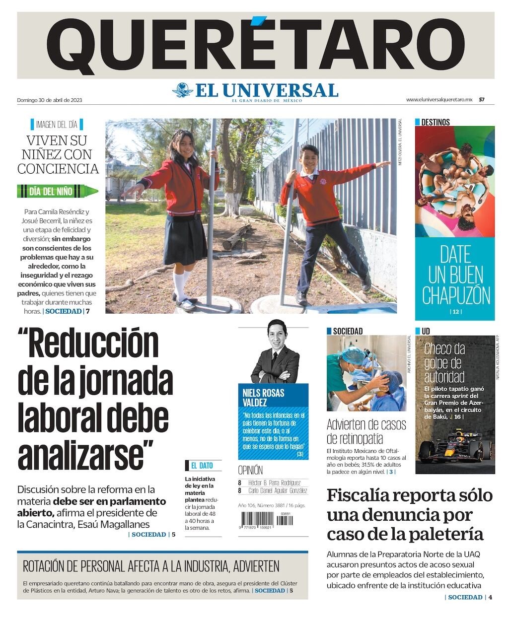 Portada 30 de abril de 2023