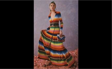 Artesanos defienden el sarape ante la imitación de Carolina Herrera