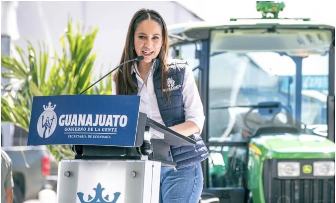 Gobernadora de Guanajuato, Libia Dennise García Muñoz Ledo (12/11/2024). Foto: Especial