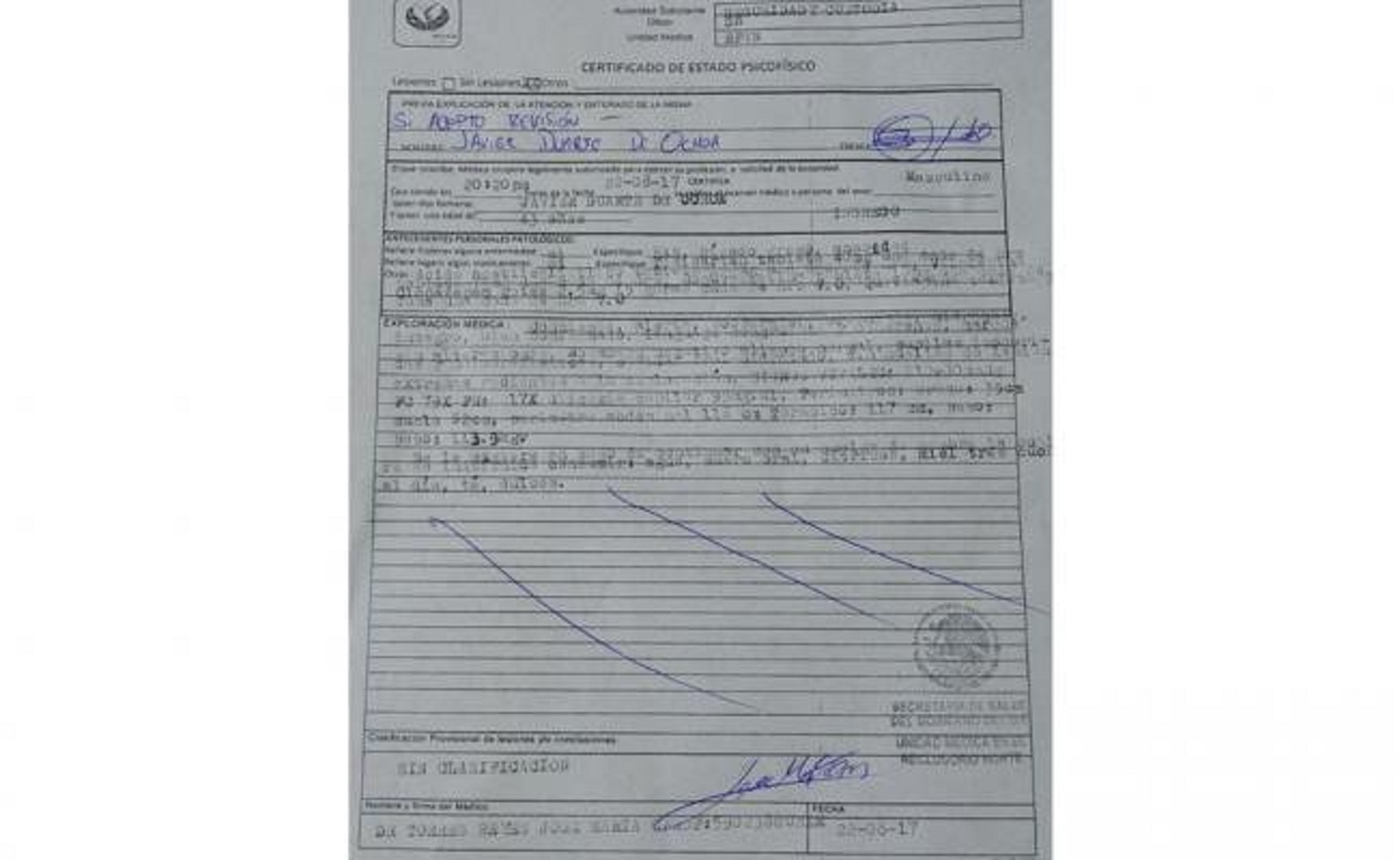 Hasta ahora, Javier Duarte baja 5 kilos por huelga de hambre