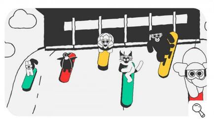 Google festeja cuatro días de los Juegos Olímpicos de Invierno