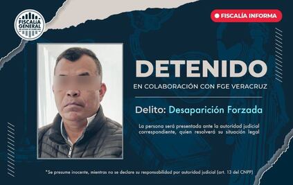 Detienen en Querétaro a presunto responsable de desaparición forzada en Veracruz