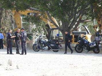 #Avance Roban maquinaria en construcción a punta de pistola