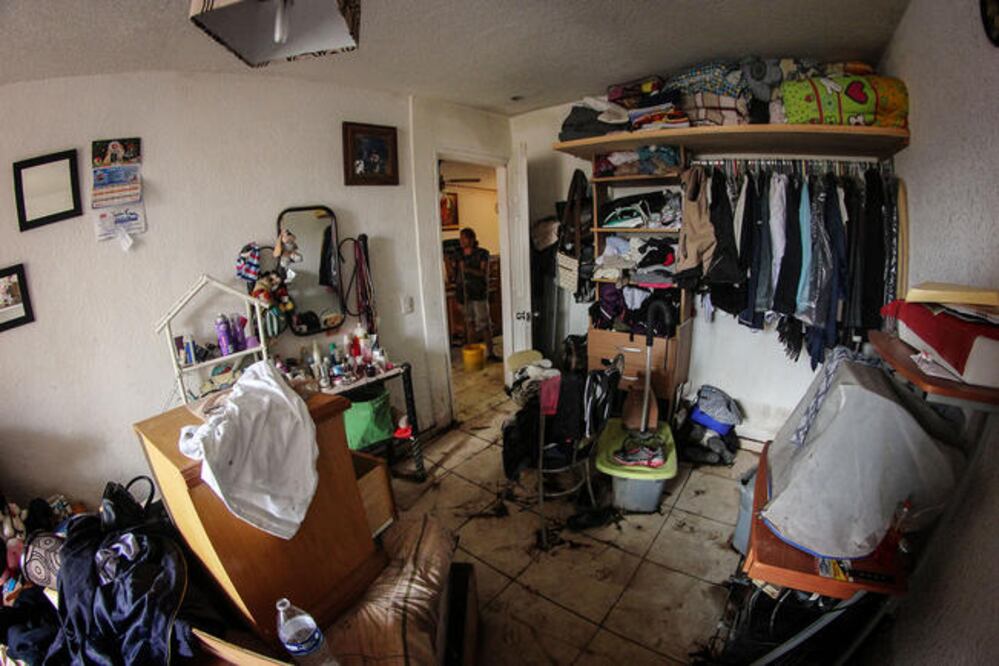 Del total de viviendas dañadas, 80 pertenecen a la colonia Villas del Puente; 50 casas reportaron inundaciones con un nivel superior a 50 centímetros (Foto: Luis Sánchez)