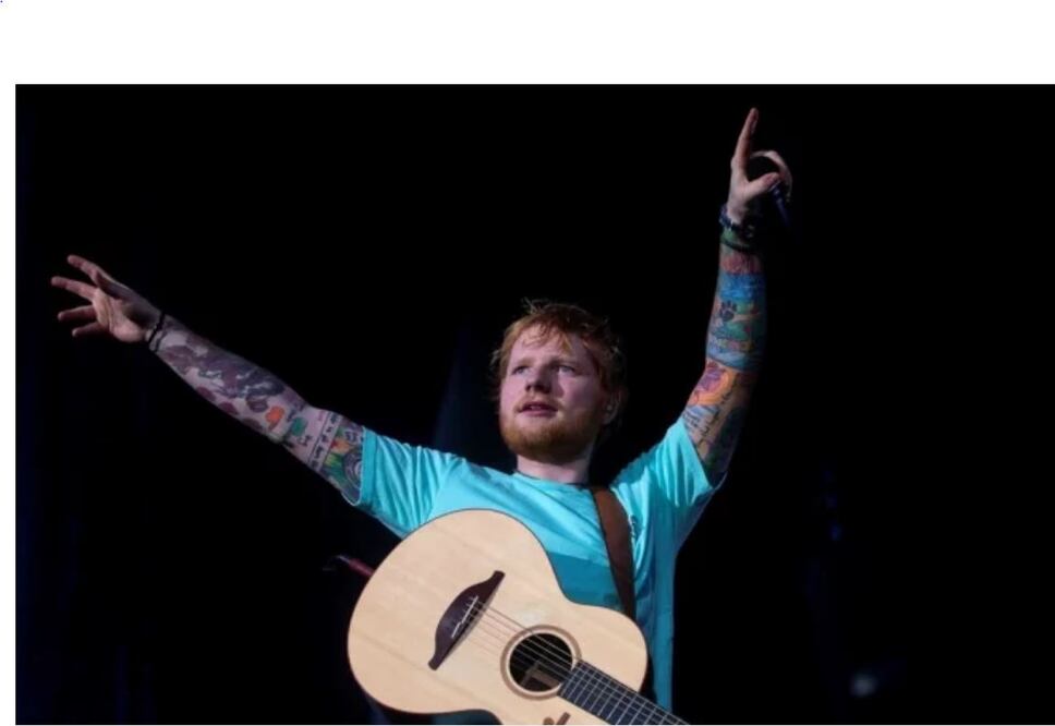 Ed Sheeran. Foto: EFE