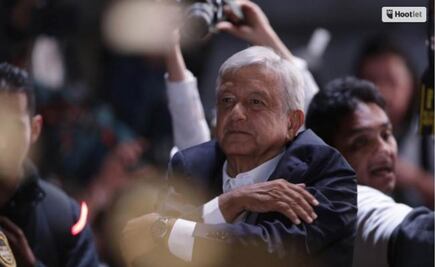 AMLO: se va a desterrar la corrupción del país, me canso ganso