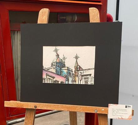 Urban Sketchers celebra aniversario en Querétaro 