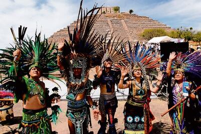 Reciben primavera con rituales