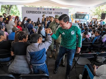 Inauguran exposición militar Conín en beneficio de niñas, niños y adolescentes