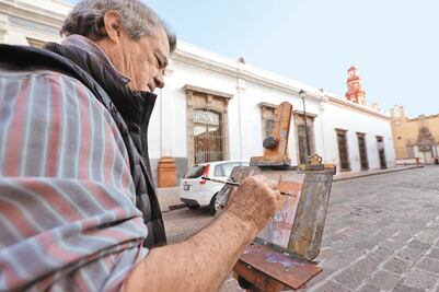 Salvador Pérez, un pintor trotamundos