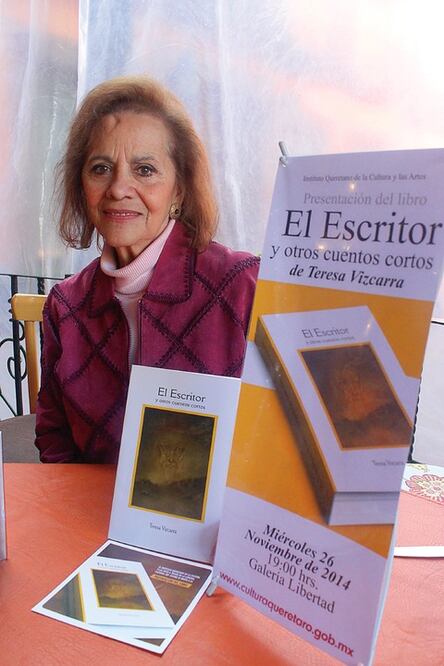 Tere Vizcarra presentó 'El escritor'