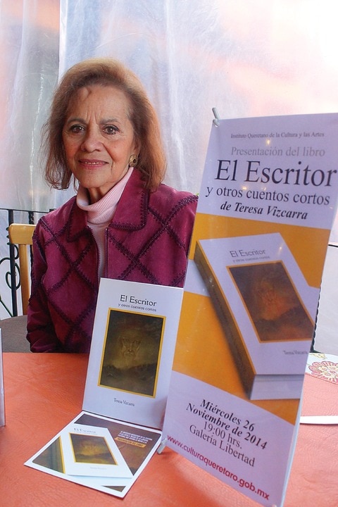 Tere Vizcarra presentó 'El escritor'