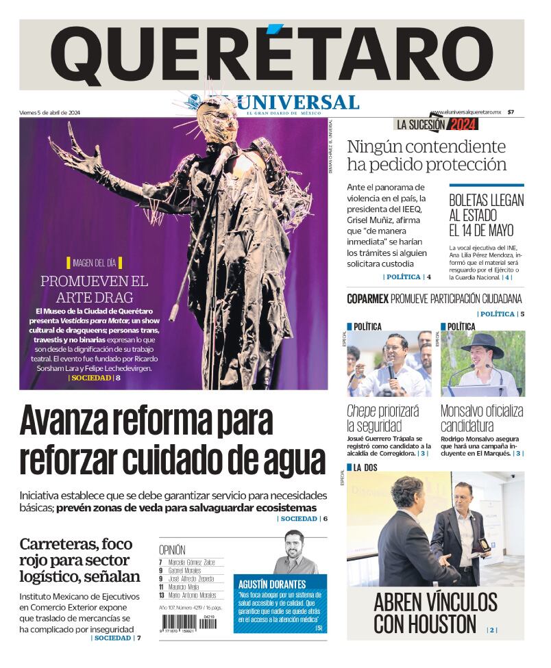 Portada 05 de abril de 2024