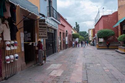 Virus mató 40% del empleo en el Centro Histórico de Querétaro