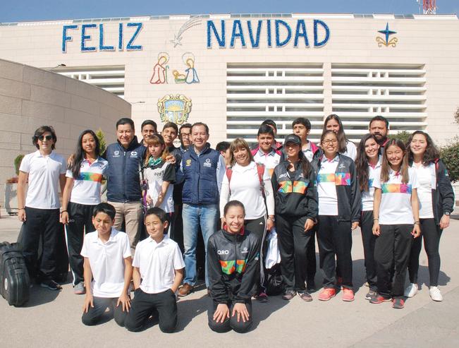 Abanderan a selección de tiro con arco