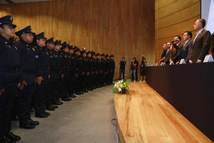 Se gradúan 41 elementos como Técnico Superior Universitario en Policía Preventivo Municipal