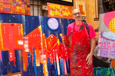 El artista argentino nómada de Querétaro