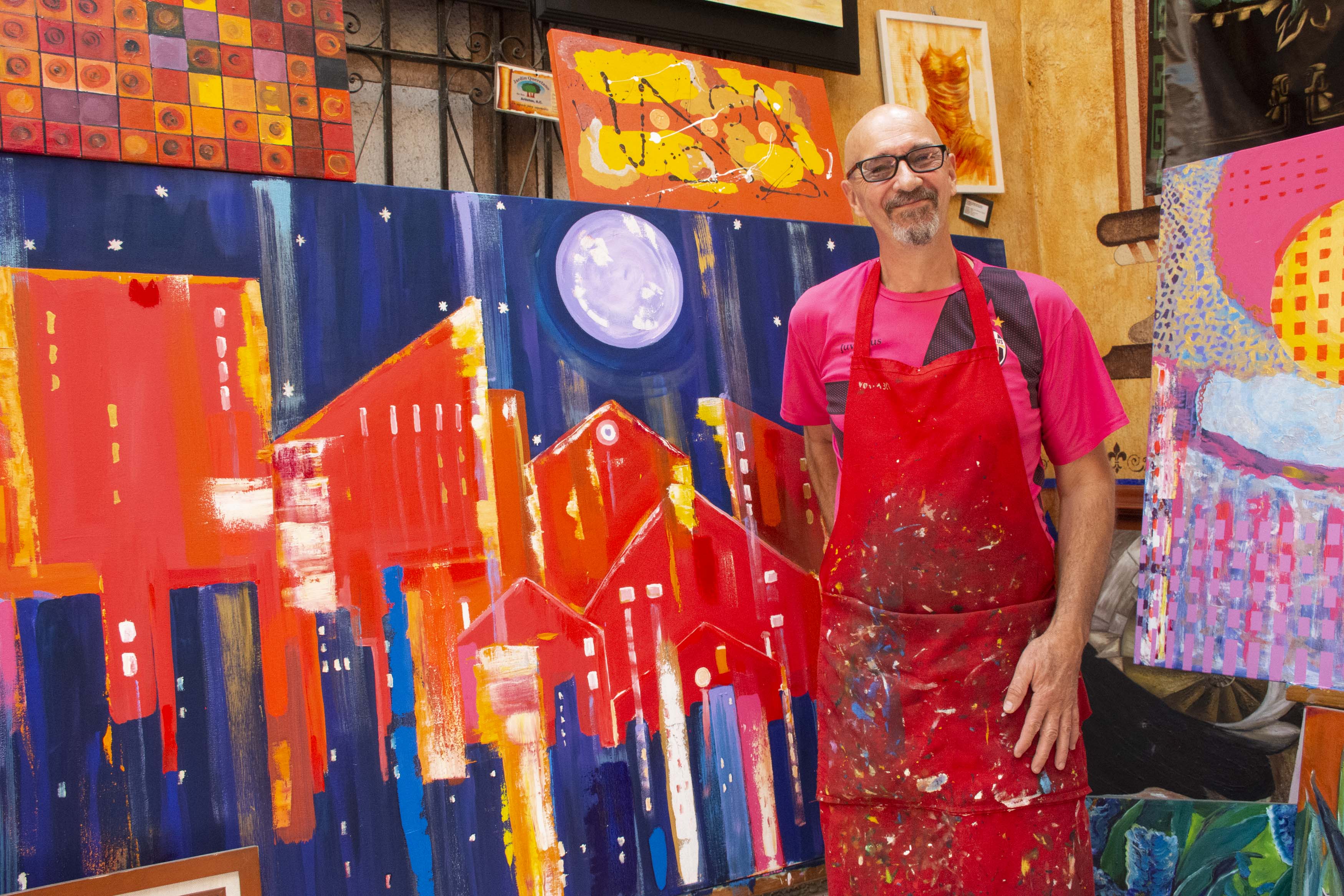 El artista argentino nómada de Querétaro