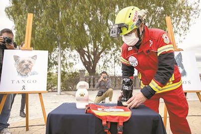 Con honores, el último adiós a Athos y Tango