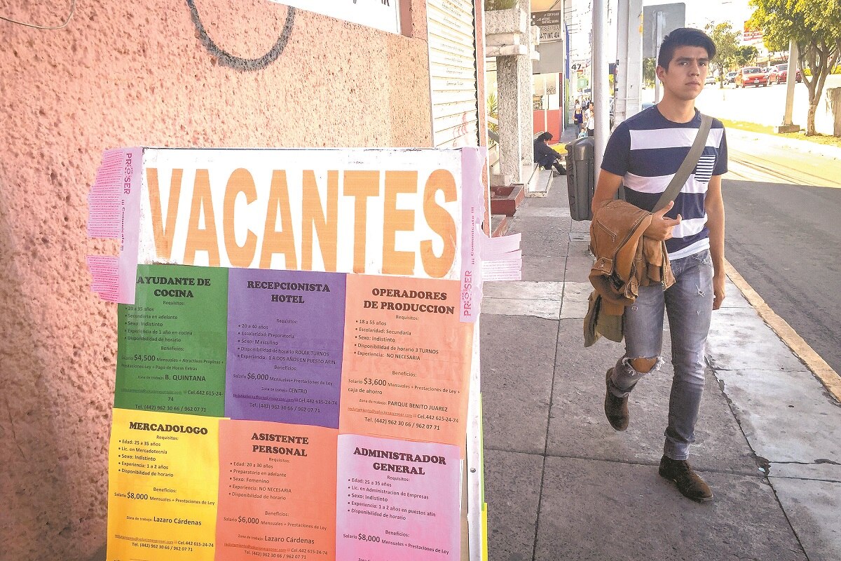 Querétaro, entre los estados que tienen mayor tasa de desempleo