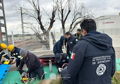 Hombre sufre caída de antena en la capital queretana