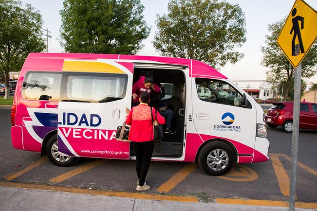 Regresa el transporte público gratuito para mujeres y niños en Corregidora