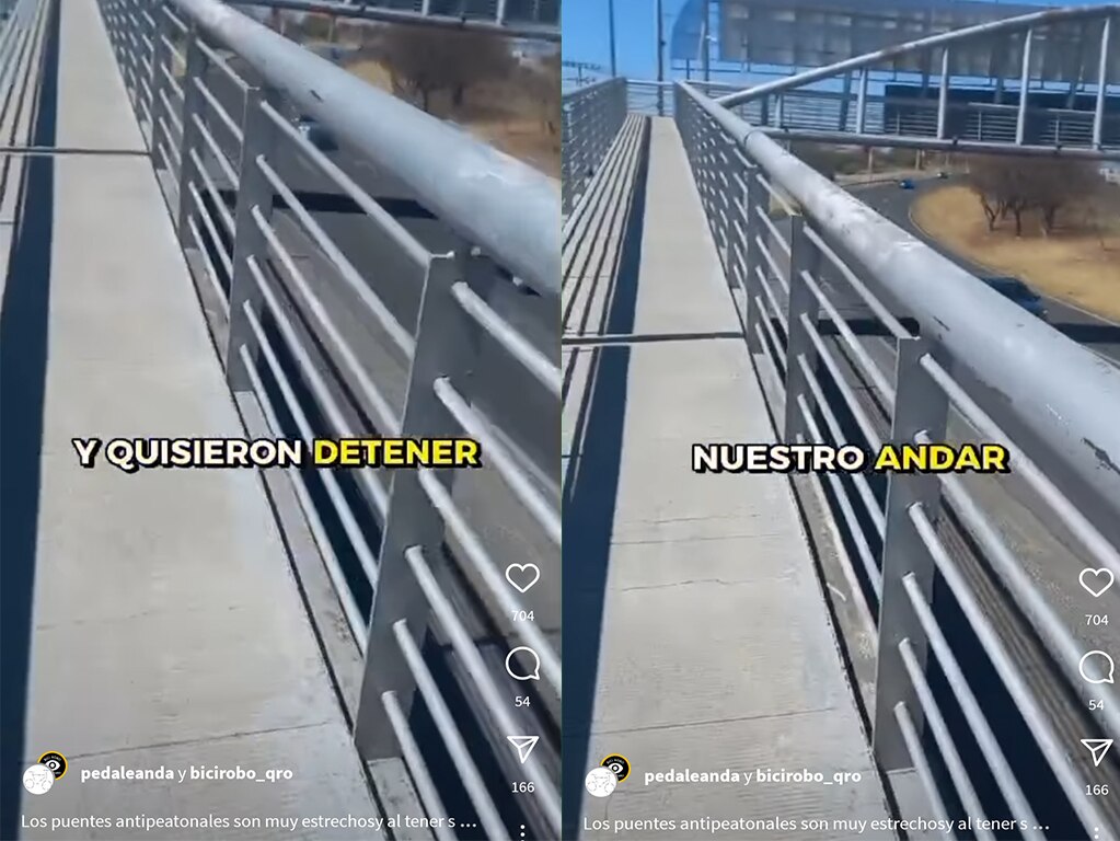 Foto: Captura de pantalla Instagram Pedaleanda