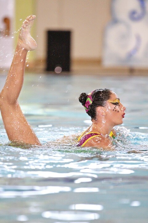 Noche de ensueño con el nado sincronizado