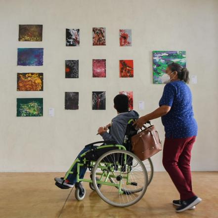 Arte para apreciar con todos los sentidos